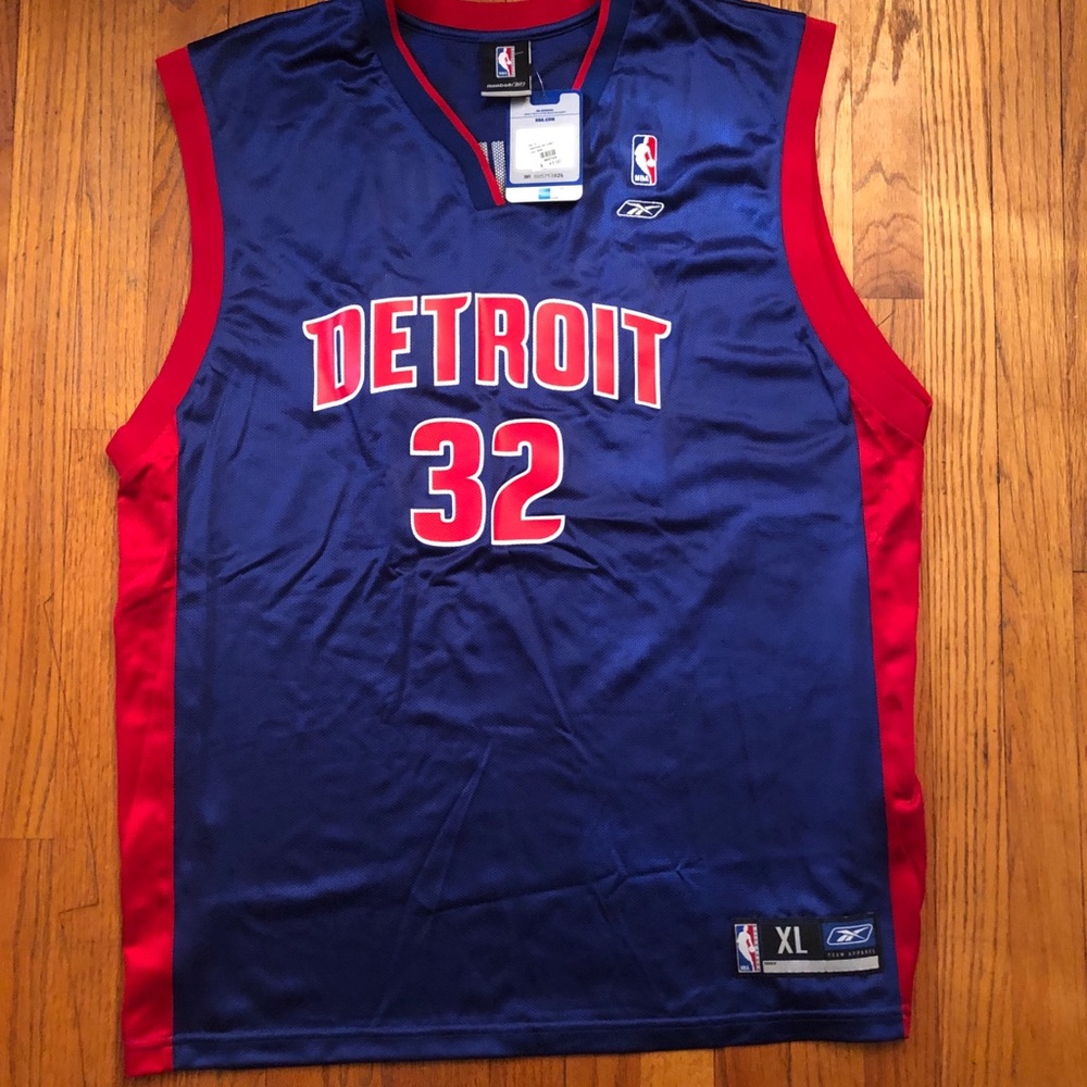 Richard Hamilton Detroit Pistons Reebok Jersey XL